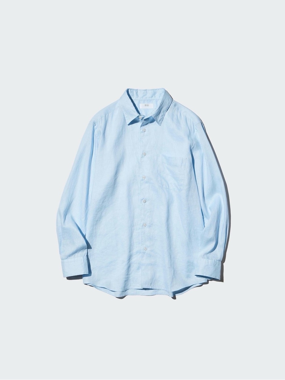 Uniqlo Men’s Premium Linen Shirt - Natural - Picture 4 of 6